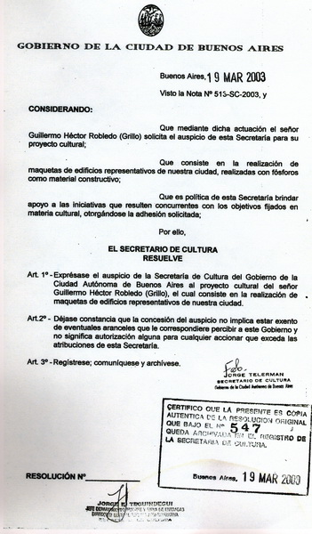 Declaracion de interes cultural 